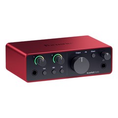 Аудиоинтерфейс Focusrite Scarlett Solo 4th Gen