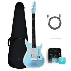 Смарт электрогитара Enya Inspire Light Blue
