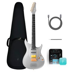 Смарт электрогитара Enya Inspire Ozielzinho Midnight Grey