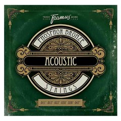 Струны для акустической гитары Warwick Framus Phosphor Bronze Acoustic Light 11-47