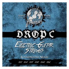 Струны для электрогитары Warwick Framus Blue Label Nickel-Plated Drop C B 11-56