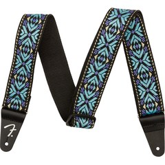 Ремень для гитары Fender Pasadena Woven Strap Blue Snowflake