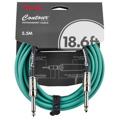 Инструментальный кабель Fender Contour™ Sherwood Green 18.6'
