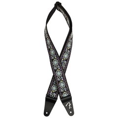 Ремень для гитары Fender Pasadena Woven Blue Lotus 2"