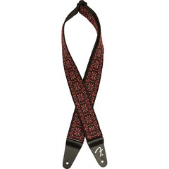 Ремень для гитары Fender Pasadena Woven Lattice Red 2"