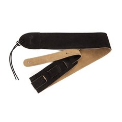 Ремень для гитары Fender SUEDE-BLK  2 1/2"
