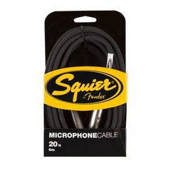 Микрофонный кабель Squier® Microphone Cable, 20', Black, Single