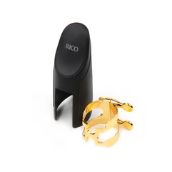 Лигатура для саксофона-тенор H-Ligature & Cap Tenor Sax Gold-plated	