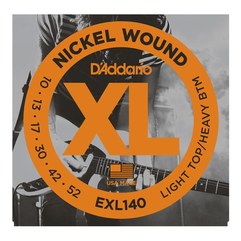 Струны для электрогитары D'Addario Nickel Wound EXL140