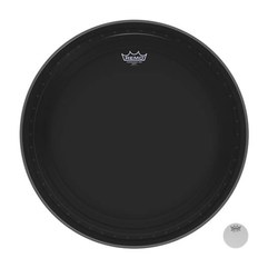Пластик для бас-барабана Remo POWERSTROKE® PRO EBONY® BASS DRUMHEAD, 22"