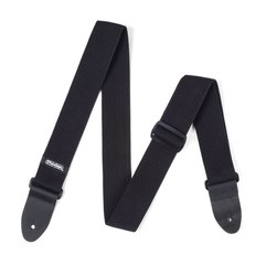 Ремень для гитары Dunlop Ribbed Cotton Black