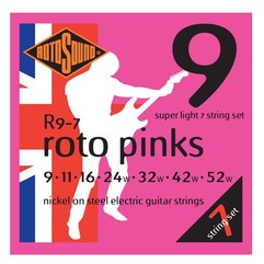 Струны для 7-струнной электрогитары Rotosound R9-7