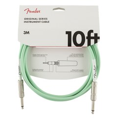Инструментальный кабель Fender Original Series Instrument Cable 10" Surf Green
