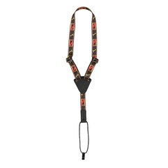 Ремень для укулеле Fender Ukulele Strap Black/Yellow/Red