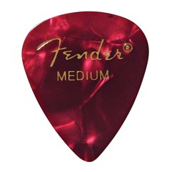 Медиатор Fender Red Moto 351 Shape Medium