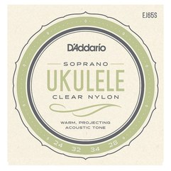 Струны для укулеле сопрано D'addario Pro-Arte EJ65S