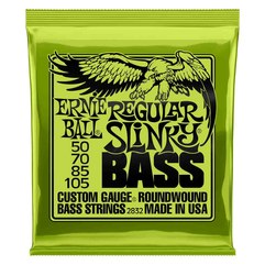 Струны для 4-струнной бас-гитары Ernie Ball 2832 Regular Slinky