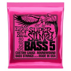 Струны для 5-струнной бас-гитары Ernie Ball 2824 Super Slinky