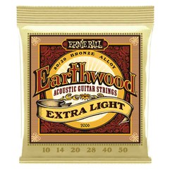 Струны для акустической гитары Earthwood Extra Light