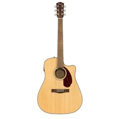 Электроакустическая гитара Fender CD-140SCE Dreadnought Walnut Fingerboard Natural with Case