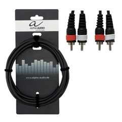 Аудио кабель Gewa Alpha Audio Basic Line Audio Y-Cable 2 RCA - 2 RCA 1.5 м