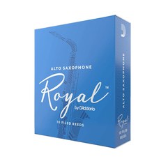 Трости для альт-саксофона Rico Royal Alto Saxophone Reeds Strength 1.0