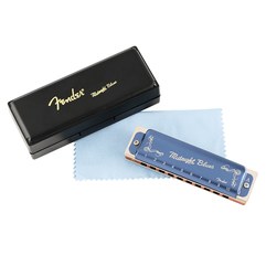 Губная гармошка Fender® Midnight Blues Harmonica A