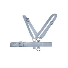 Ремень для барабана Vancore Leather Vest Bass Drum White