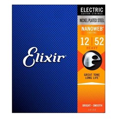 Струны для электрогитары Elixir NanoWeb 12152