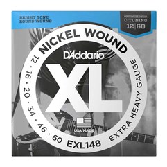 Струны для электрогитары D'Addario Nickel Wound EXL148