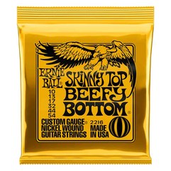 Струны для электрогитары Ernie Ball 2216 Skinny Top Beefy Bottom