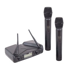 Микрофонная радиосистема Proel PLL UHF Dual Channel UHF Wireless Microphone System