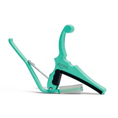 Каподастр для электрогитары Kyser Fender® Quick-Change® Surf Green