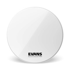 Пластик для маршевого барабана Evans MS1 White Marching Bass 24"