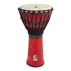 Этнический барабан джембе Toca SFDJ-12RP Bali Red