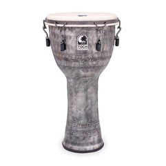 Этнический барабан джембе Toca SFDMX-12AS Antique Silver