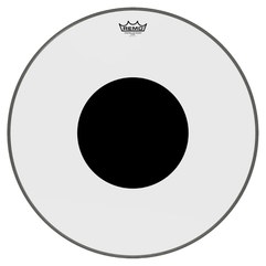 Пластик для бас-барабана Remo Controlled Sound Clear Black Dot 22" 