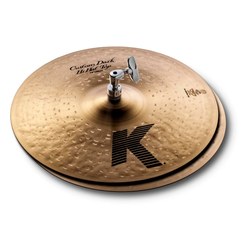 Тарелка хай-хэт Zildjian 14" K Custom Dark Hi Hats