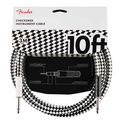 Инструментальный кабель Fender Pro 10' Checkerboard