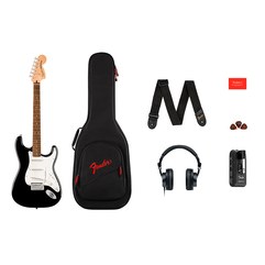 Набор электрогитара Squier Affinity Stratocaster Mustang Pack Black
