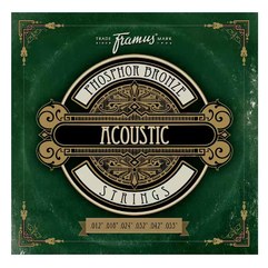 Струны для акустической гитары Warwick Framus Phosphor Bronze Acoustic Medium 12-53