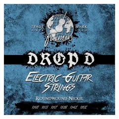Струны для электрогитары Warwick Framus Blue Label Nickel-Plated Drop D Db 10-52