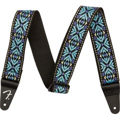 Ремень для гитары Fender Pasadena Woven Strap Blue Snowflake