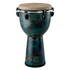 Этнический барабан джембе Remo Apex Djembe Green Kinte 12"