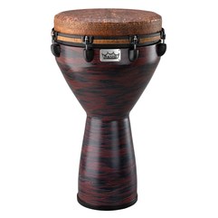 Этнический барабан джембе Remo Mondo Infinity Eco-Grain Choco Red 14"