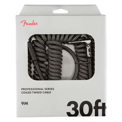 Инструментальный кабель Fender Professional Coil Cable 30' Gray Tweed
