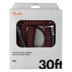 Инструментальный кабель Fender Professional Coil Cable 30' Red Tweed