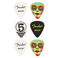 Медиаторы Fender John 5 351 Celluloid Picks (6 pack)