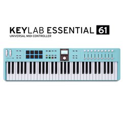 MIDI-контроллер Arturia KeyLAB Essential 61 mk3 Aquamarine