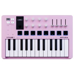 MIDI-контроллер Arturia MiniLab 3 Rose Quartz